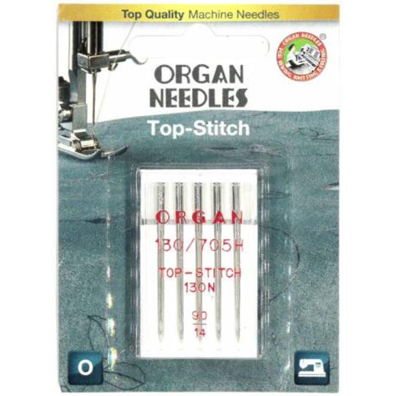 Organ Top-Stitch Size 90/14 Needles # 5600090BL