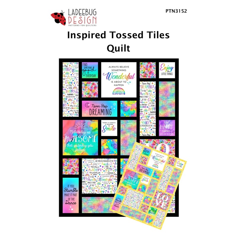 Pattern  Inspired Tossed - Sara Lister of Ladeebug Design