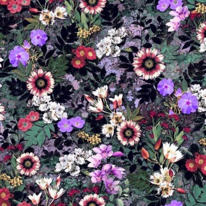 RJ60331-ES3D Reverie Floral Fantasy - Evening Shade