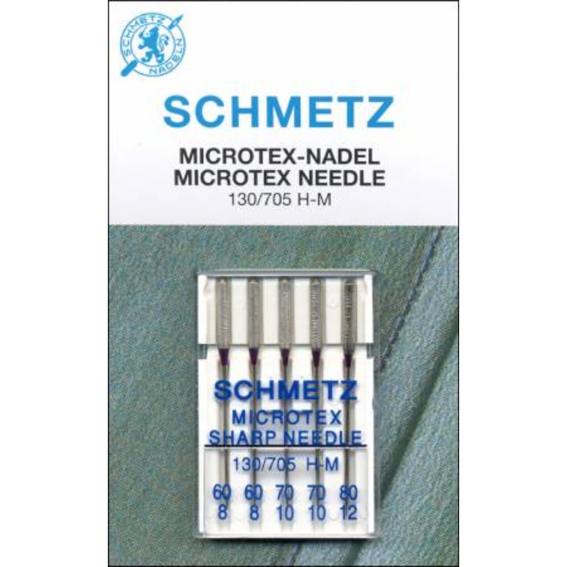 Schmetz Microtex Sewing Machine Needles