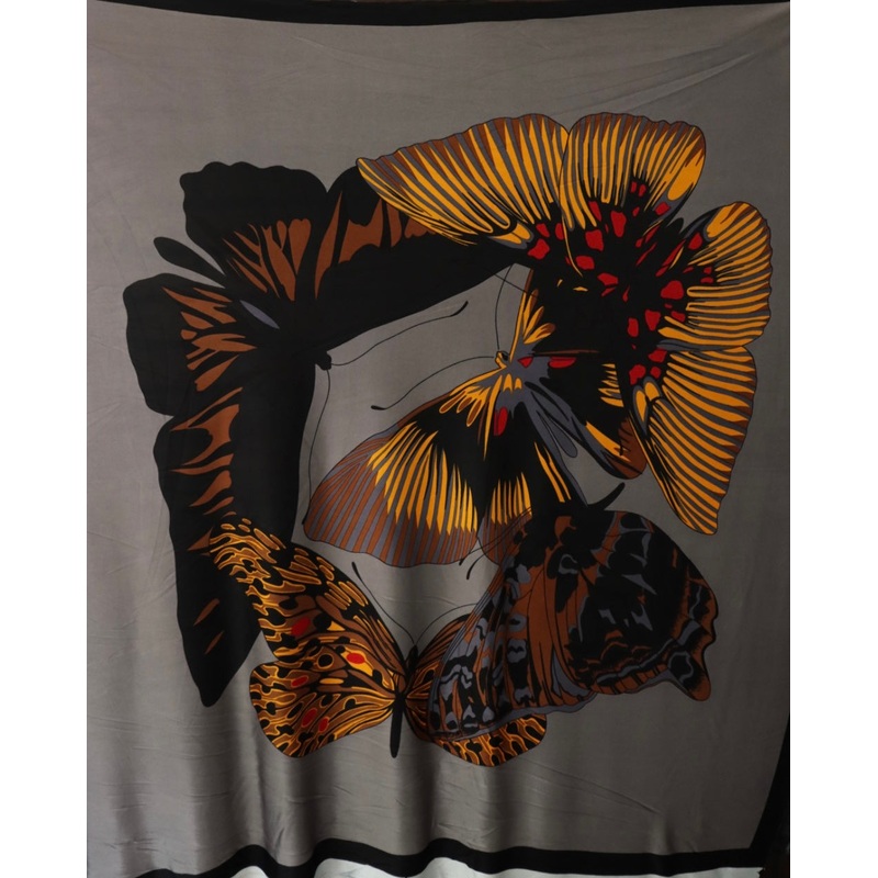 40 Butterfly Panel 100% Silk Jersey