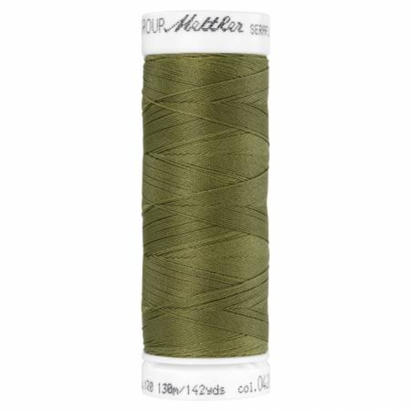 #420 Olive Drab | Mettler Seraflex Thread 130M