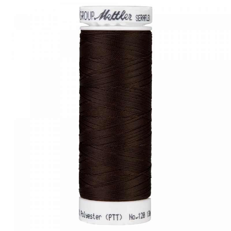 #428 Chocolate | Mettler Seraflex Thread 130M