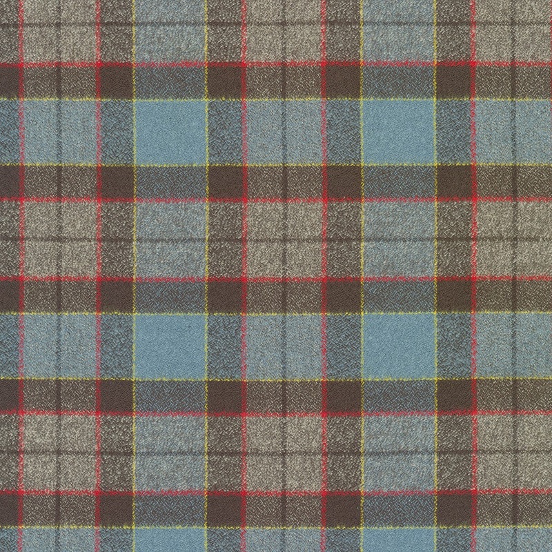 Hazelnut/Light Denim/Red/Yellow Plaid | Mammoth Flannel | Robert Kaufman