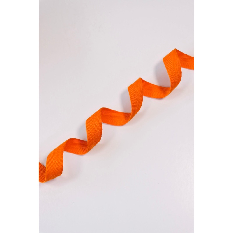 Orange 1/2 Twill Tape