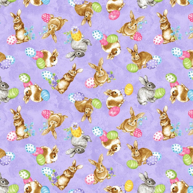 Spring is Hare 3262-55 Purple StudioEvaV