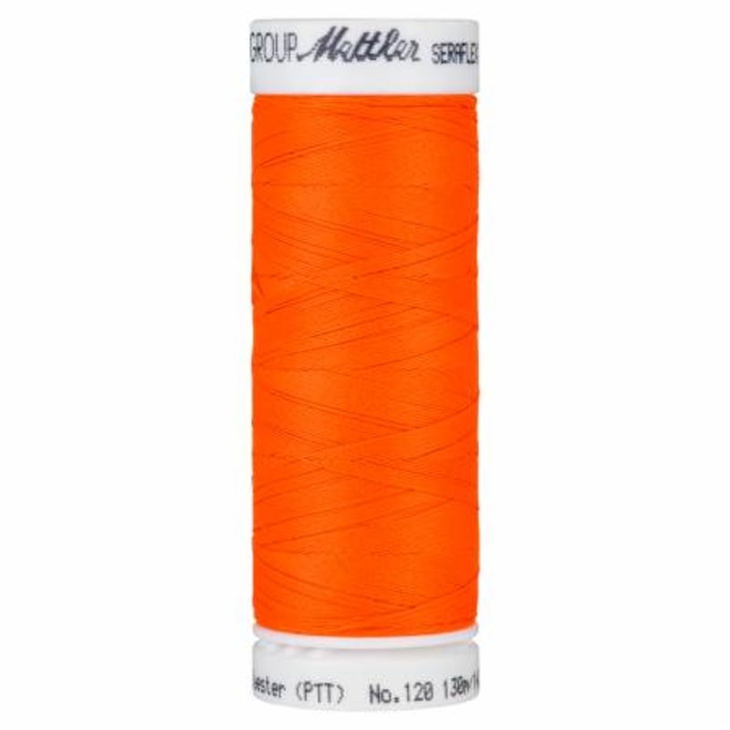 #1328 Vivid Orange | Mettler Seraflex Thread 130M