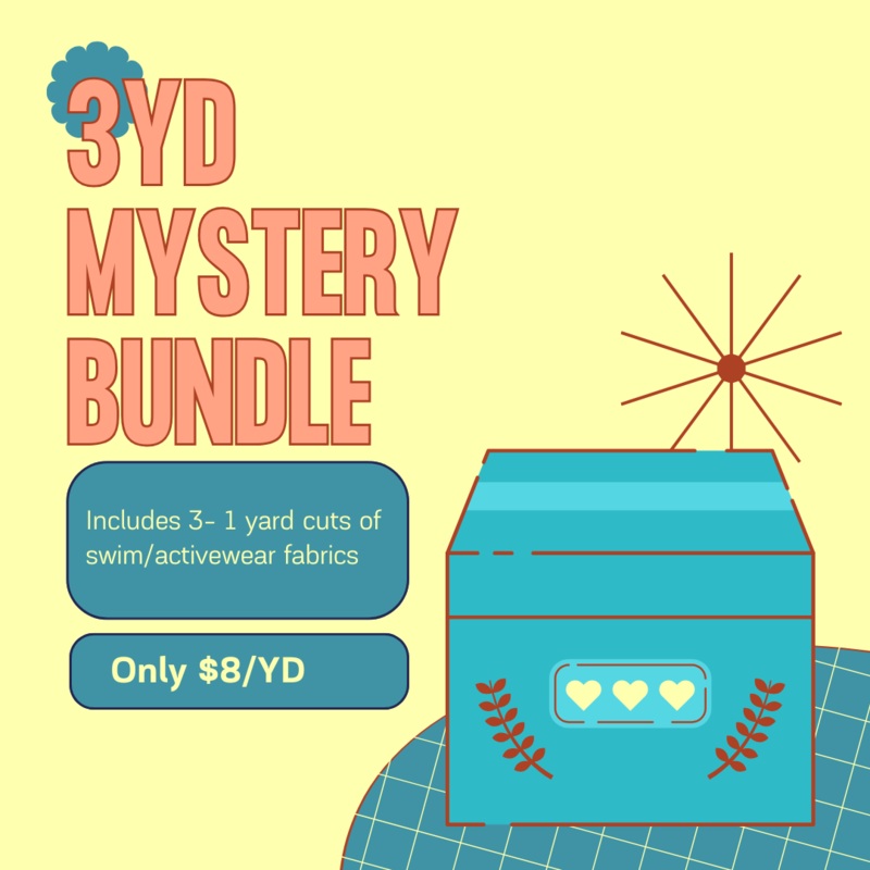 3YD Mystery Bundle | Swim & Activewear Fabric Assortment