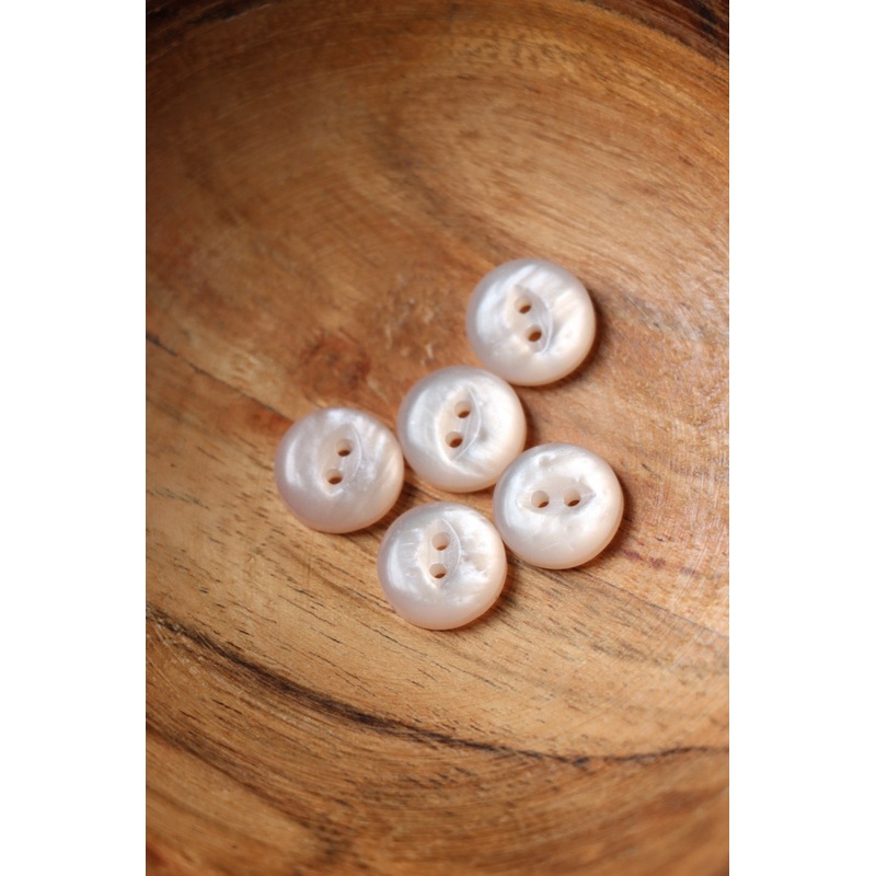 Beige 1/2 (13MM) Fisheye Buttons | By The Button
