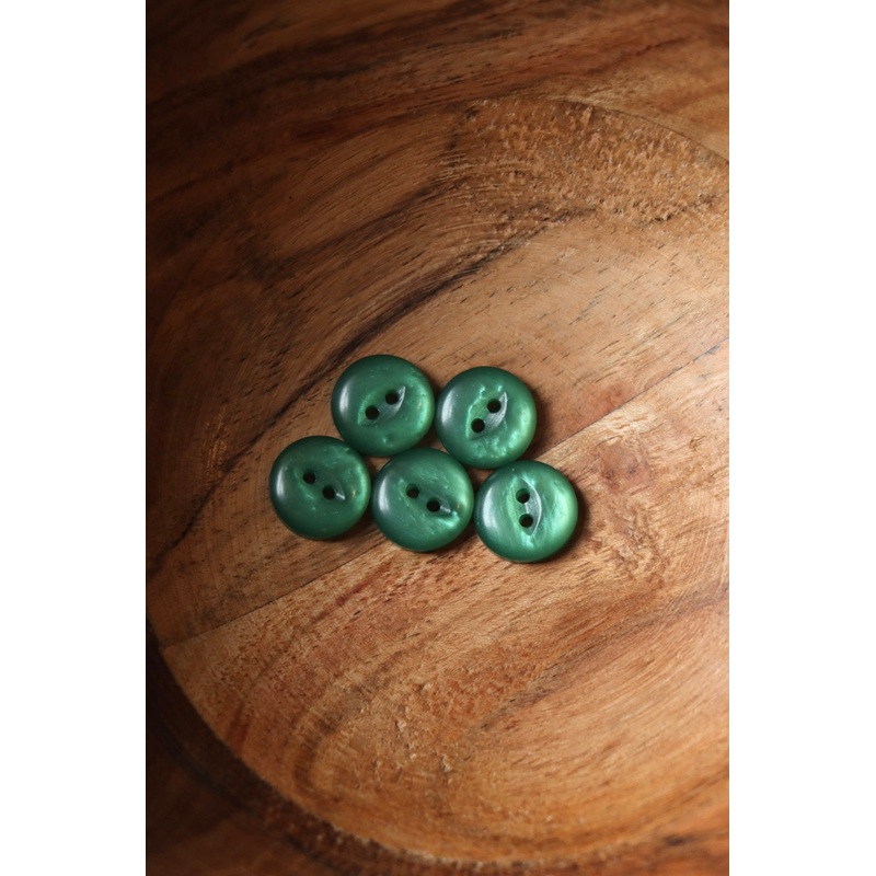 Green 1/2 (13MM) Fisheye Buttons | By The Button