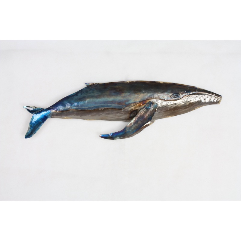 Humpback Whale Metal Wall Art