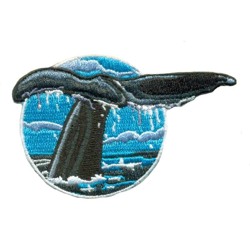 Iron-on Patch, Whale Tail