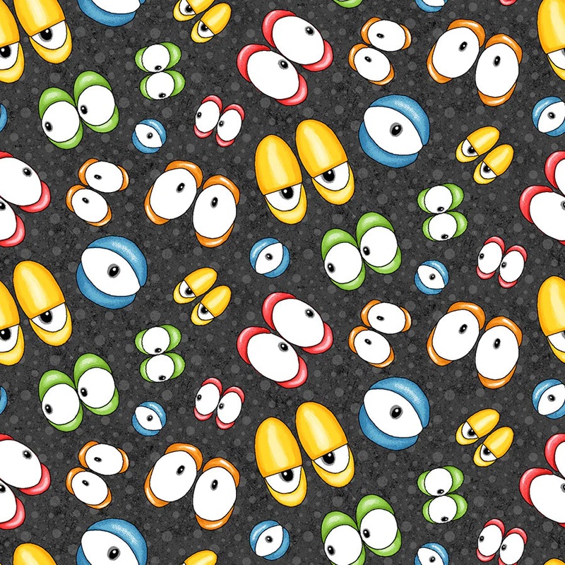 Monster'ocity Eyes Black Glow in the Dark   1232G-99