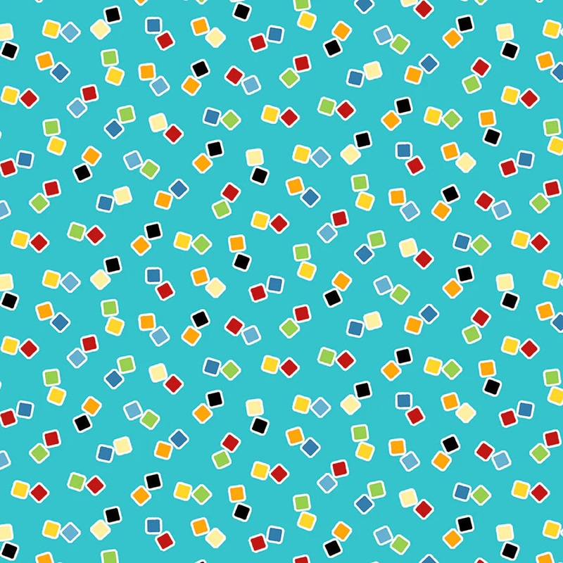 Monster'ocity Small Boxes Aqua Glow in the Dark  #1238G-11