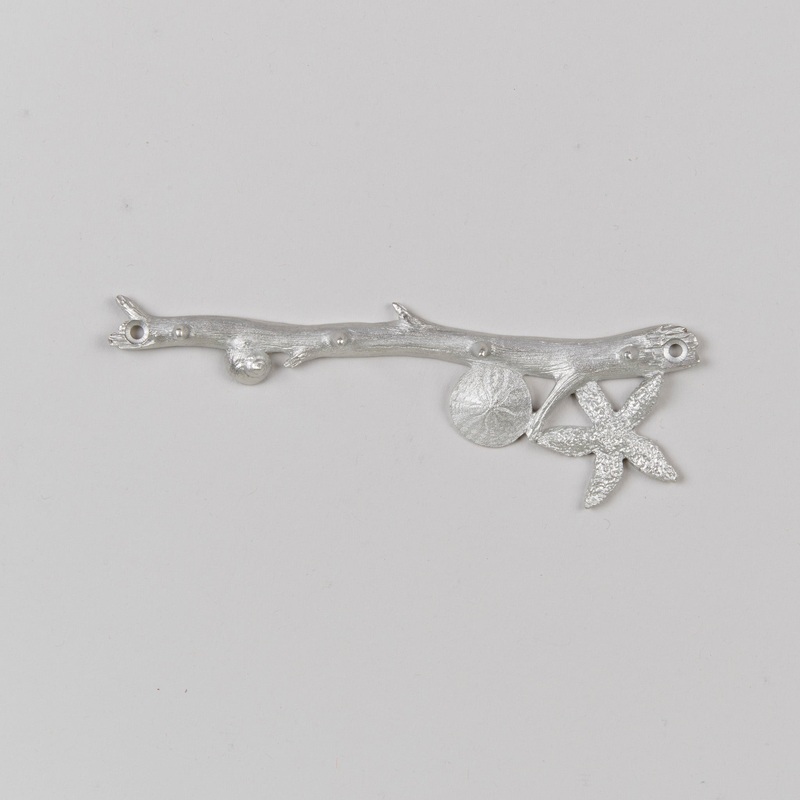 Mussel Measuring Spoons Holder-Pewter