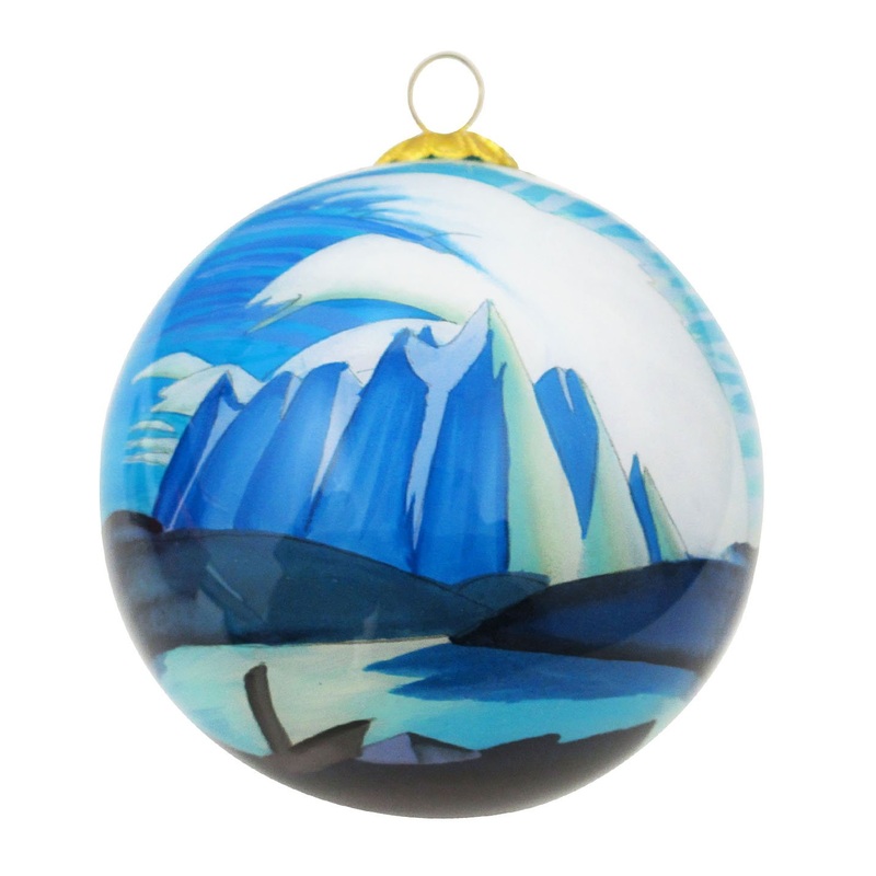 Ornament - Lake and Mountain