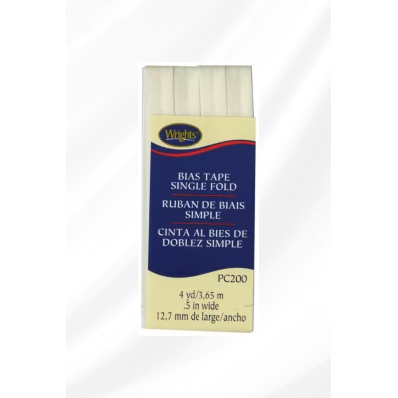 Oyster Single Fold Bias Tape