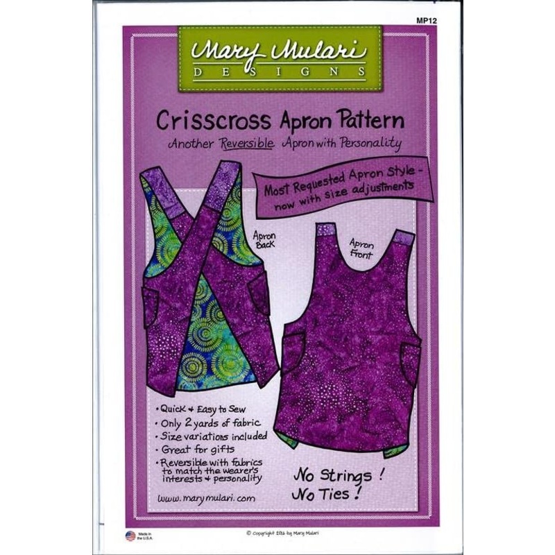 Pattern - Crisscross Apron Pattern, One Size, Original Version