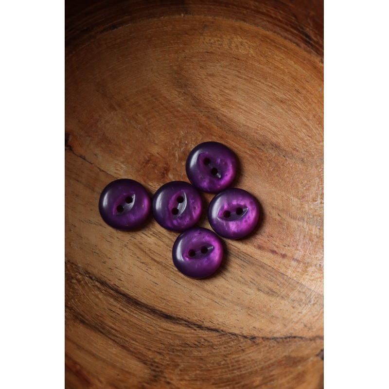 Purple 1/2 (13MM) Fisheye Buttons | By The Button
