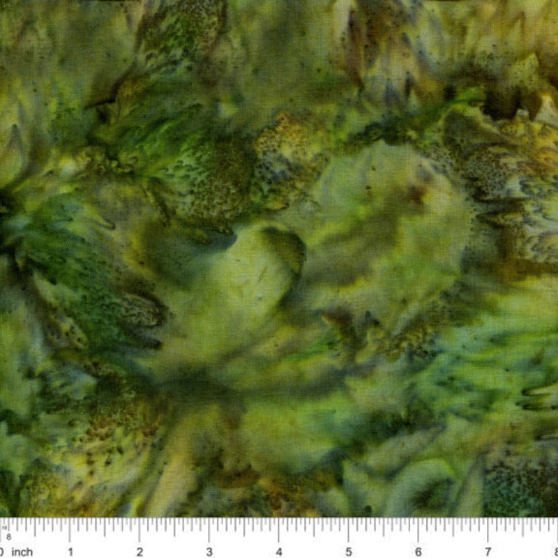 2024 AISH - Blender Pinecone Batik Fabric by Island Batiks sold by the Yard