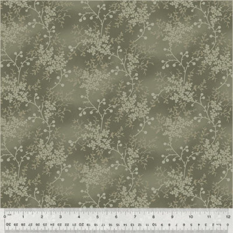 GARDEN TALE 51187a-8 Floral Vine Breen by Windham