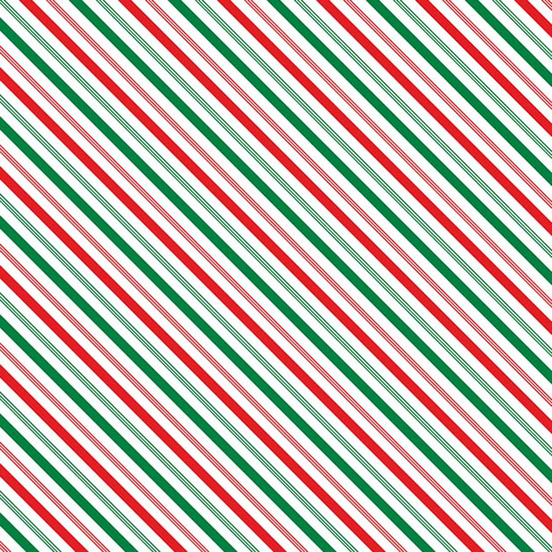 Letters to Santa Stripe 27134-10 White Multi by Simon Treadwell