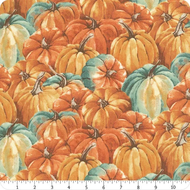 Pumpkin Please Orange Gourd Gather Yardage # 22210-ORG