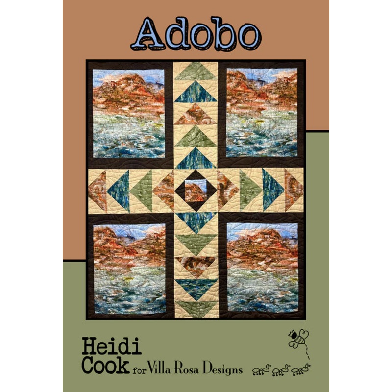 Villa Rosa - ADOBO 50x60   Pattern