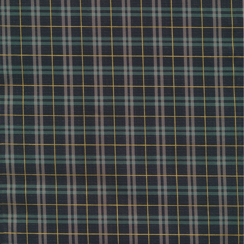 Winter Dreams 90844M-99 Gingham Black for FIGO Fabrics