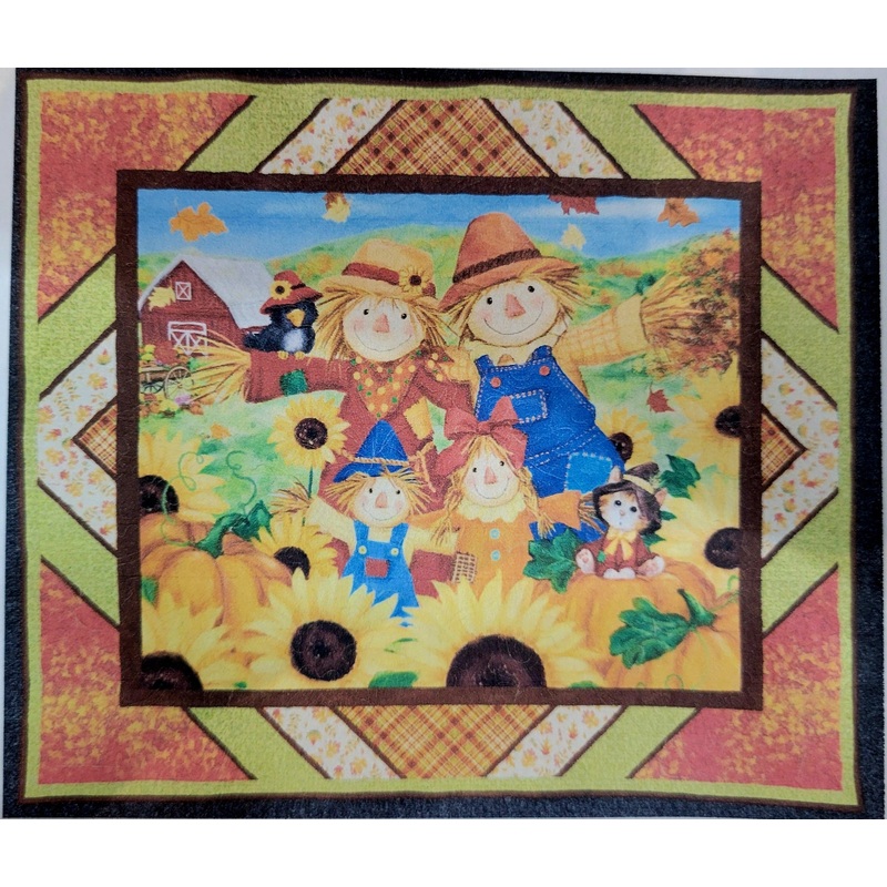 Kit - Scarecrow Family using the All Aboard Pattern