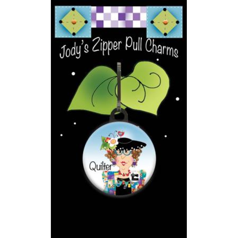 Notion - Quilter Hope Zipper Charm # JHDZP-36