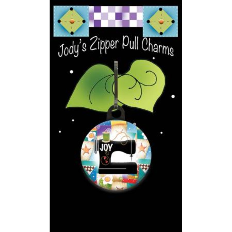 Notion - Sewing Machine JOY Zipper Charm # JHDZP-34