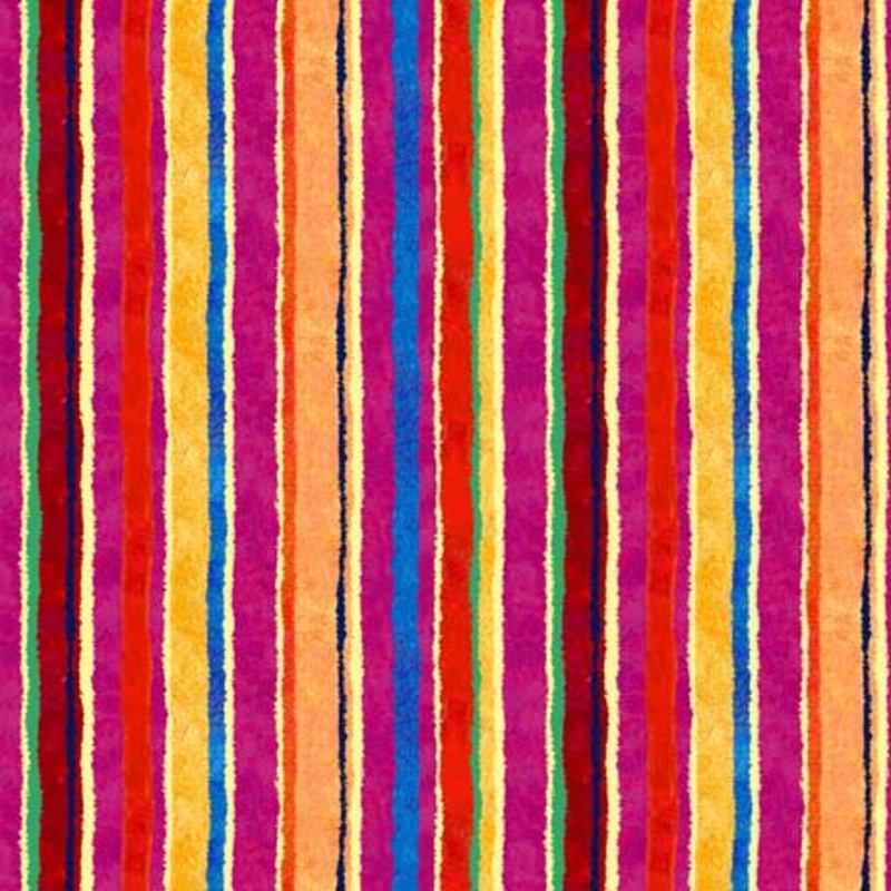 QT Fabrics Delightful Dreams by Josie Quilts for Kids Multi Stripe  30514 -X