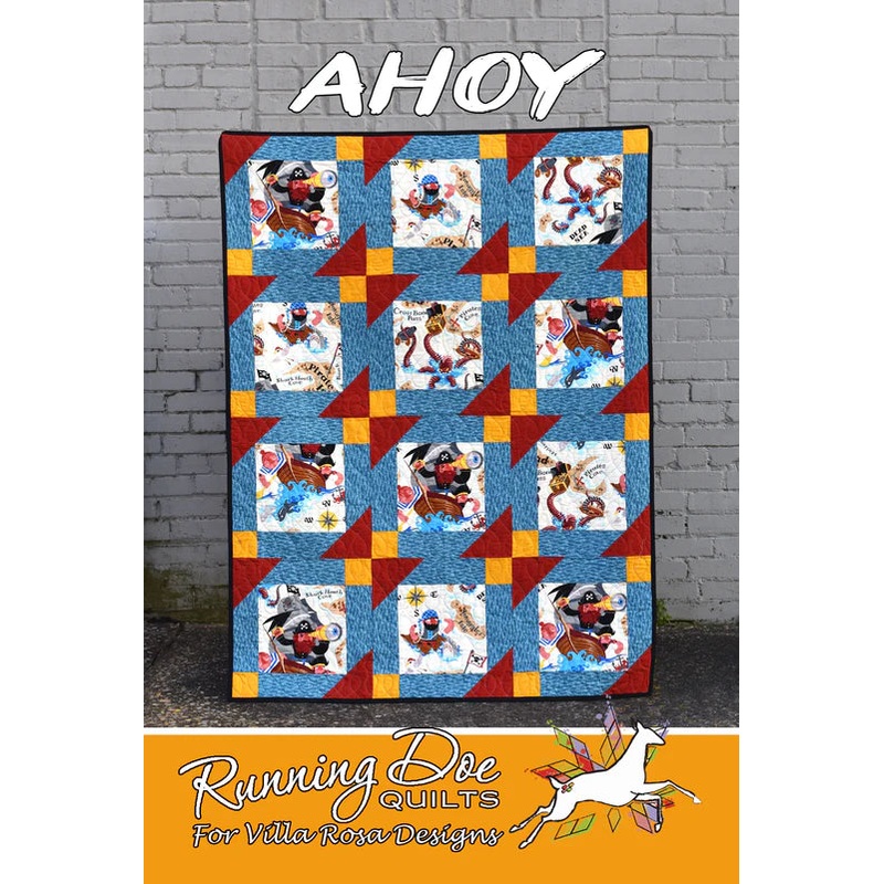 Villa Rosa - Running Doe AHOY 48x64 Pattern