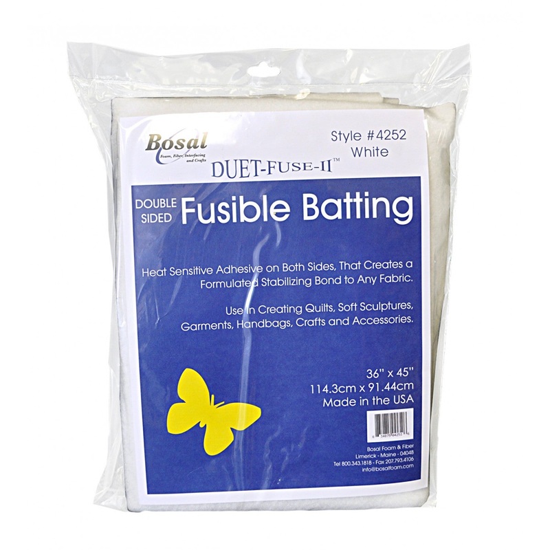 Duet Fuse II Double Sided Fusible Batting 36in x 45in # 4252B