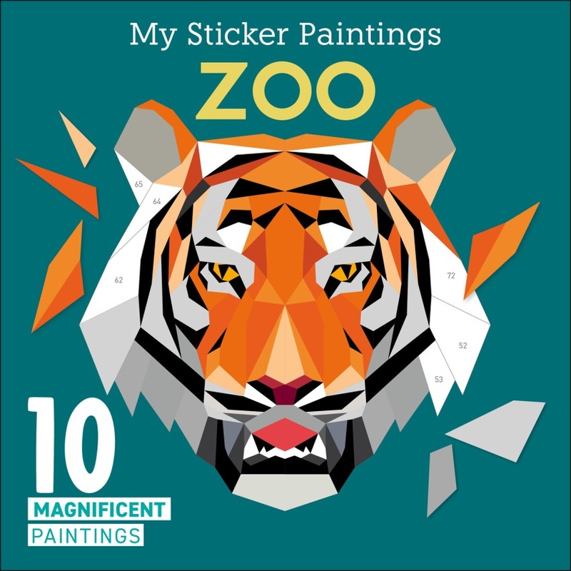 My Sticker Paintings Zoo   FOX3223