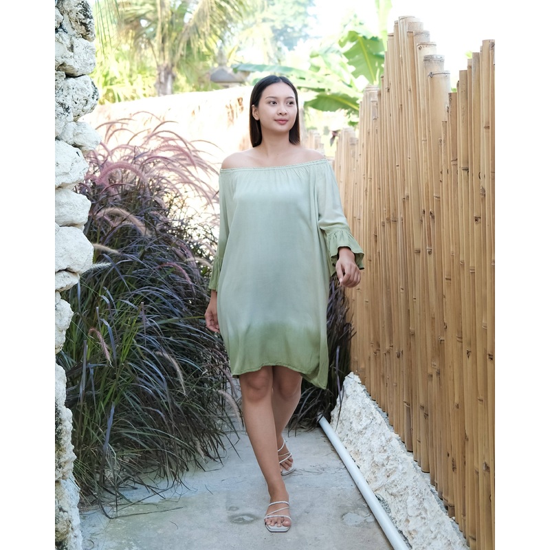 Suzie Blue Canada - Gypsy Style Dress/Top - Green Shades