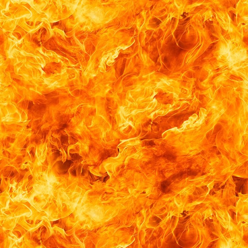 4097-33 Flames orange