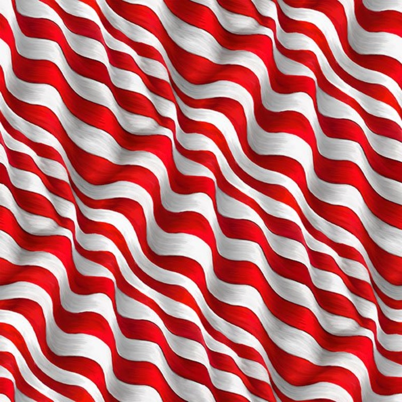 4101-88 Waving Flag Stripes red