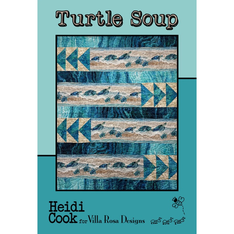 Villa Rosa - Turtle Soup 49x61 Pattern
