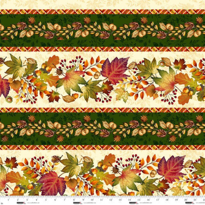 Autumn Fields 8373-44 Cream by Art Loft for Studio E Fabrics