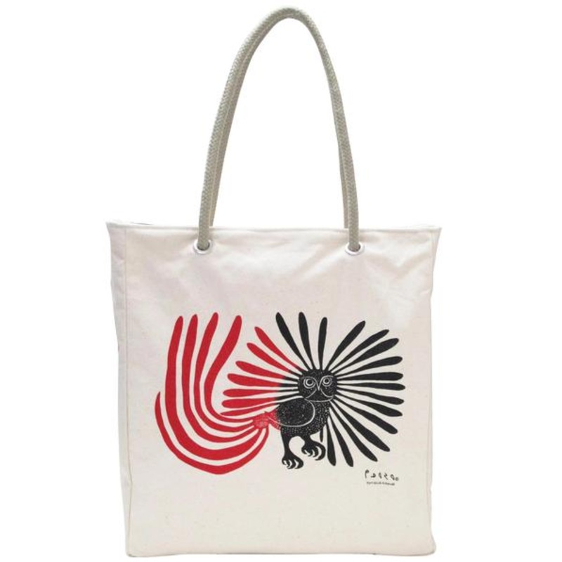 Kenojuak Ashevak Enchanted Owl Cotton Eco-Bag