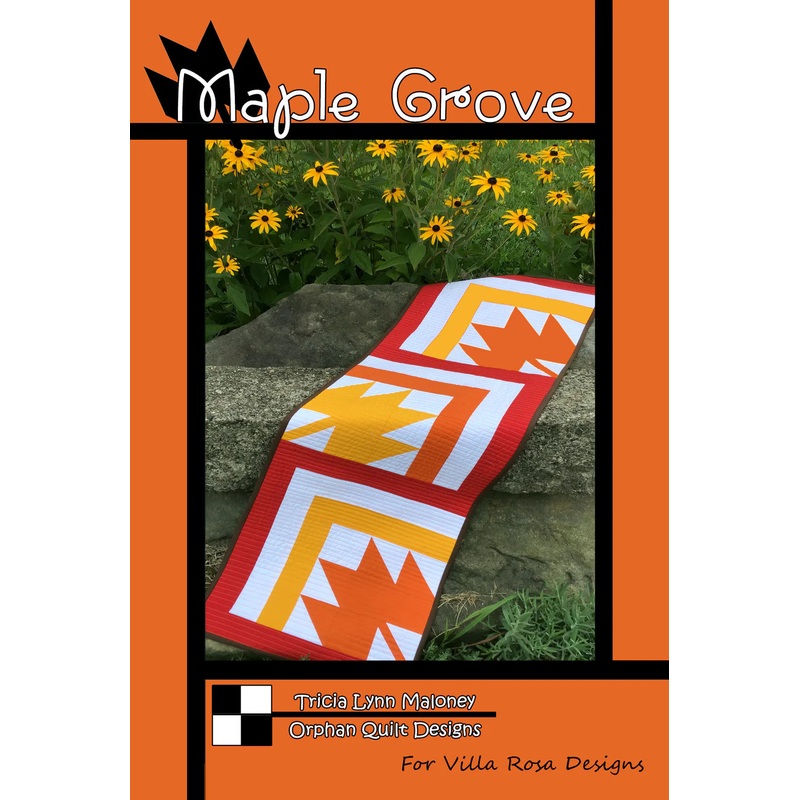 Villa Rosa - Orphan Quilts MAPLE GROVE 15x47 Pattern