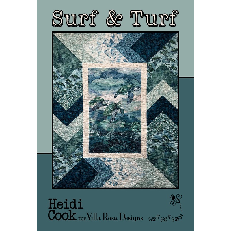 Villa Rosa -  SURF & TURF 56x70 Pattern