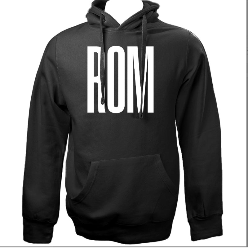 Adult Basic Hoodie with ROM Logo