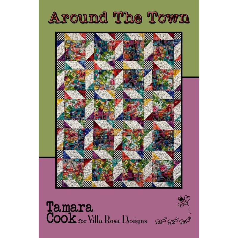 Villa Rosa - AROUND THE TOWN 45x55 Pattern