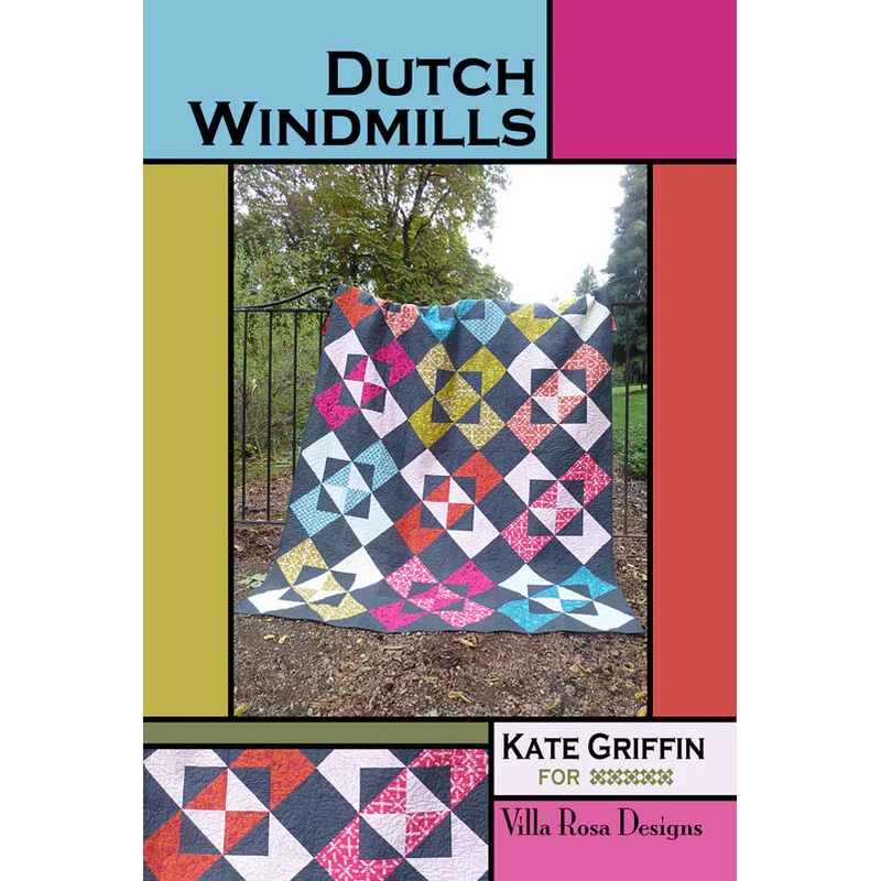 Villa Rosa - DUTCH WINDMILLS 72x96 Pattern