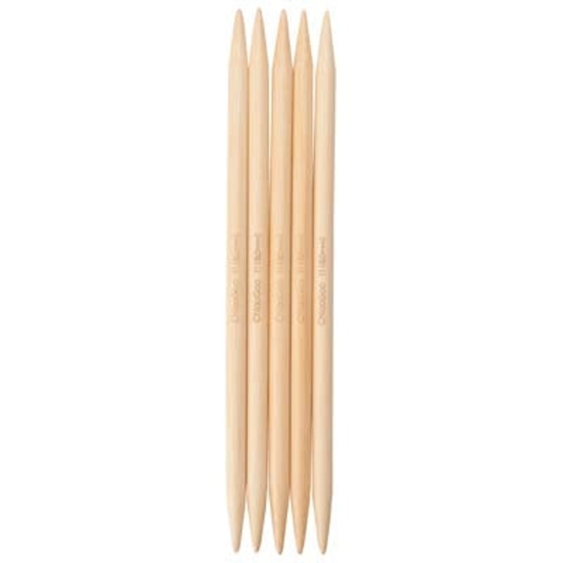 ChiaoGoo DPN Bamboo-2mm & 2.25mm & 2.5mm & 2.75mm & 3mm & 3.25mm & 3.5mm & 3.75mm & 4mm & 4.5mm & 5mm & 5.5mm & 6mm & 6.5mm & 7mm & 7.5mm & 8mm & 9mm & 10mm