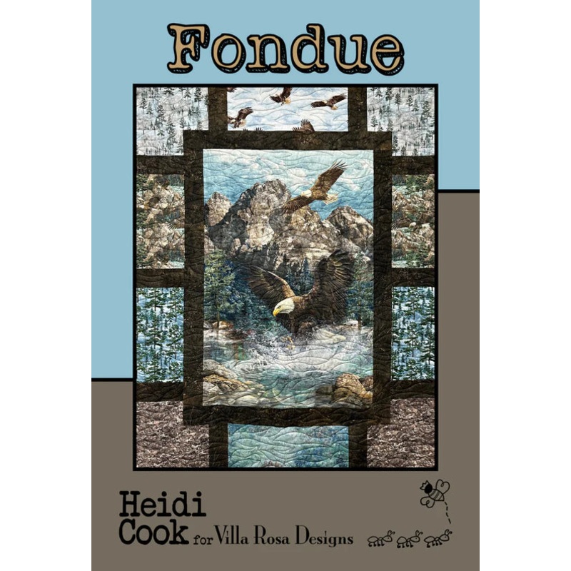 Villa Rosa - FONDUE 49x63 Pattern