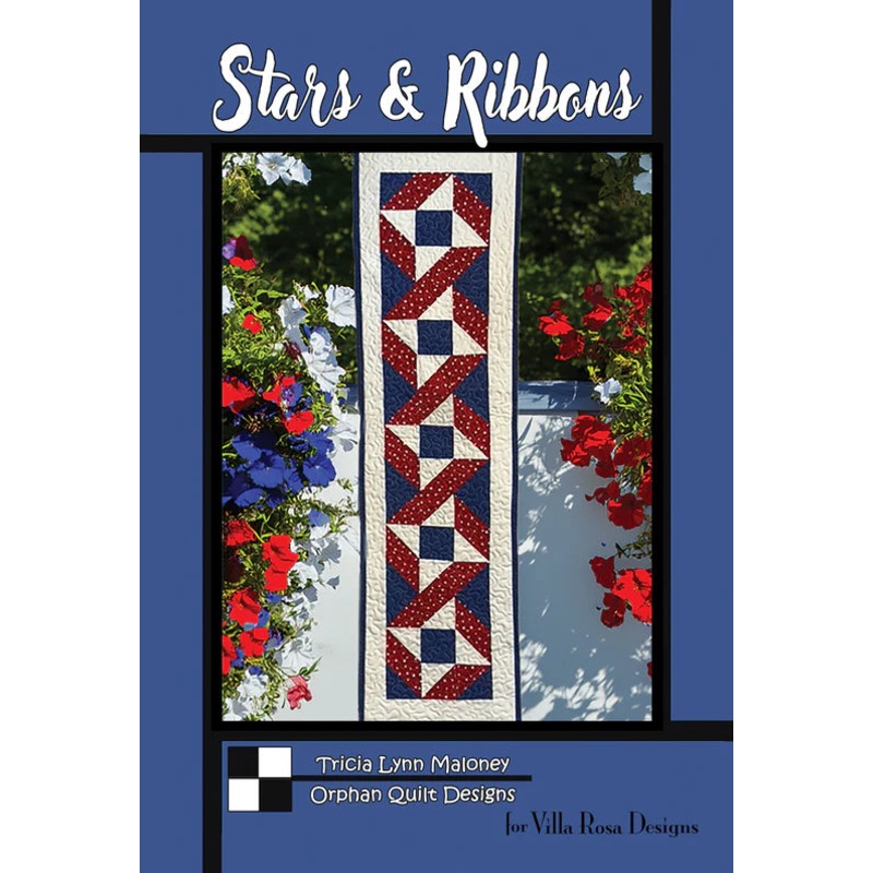 Villa Rosa -STARS & RIBBONS 13x49 Pattern
